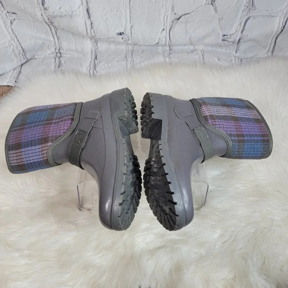Sperry Rain Boots  Womens 6 Plaid Fabric Rubber Waterproof‎ Outdoor Preppy Cute - Picture 6 of 12